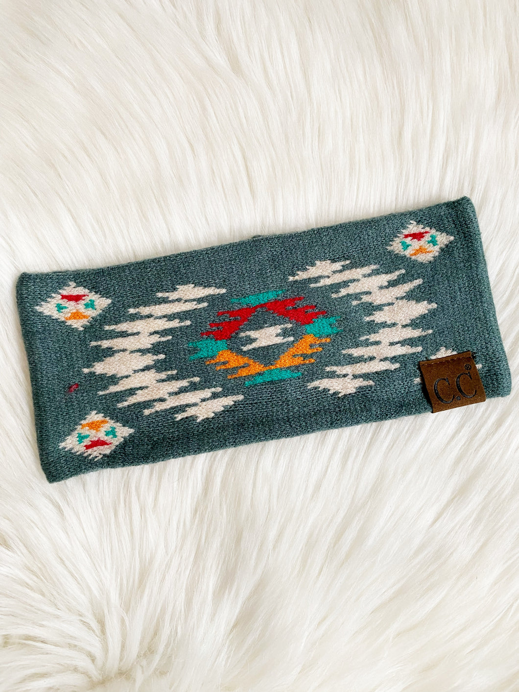 Mesa Knit Headband {Turquoise}