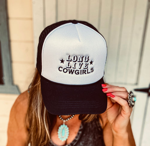 Long Live Cowgirls Hat {Black}