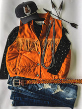 Eastwood Fringe Vest {Saddle}