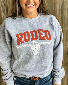 Grey Rodeo Sweatshirt