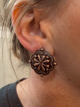 Greeley Concho Earrings {Copper}