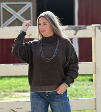 The Clyde Sweater {Chocolate}