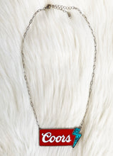 Coors Bolt Necklace {Red}