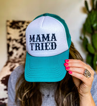 Mama Tried Trucker Hat {Turquoise}