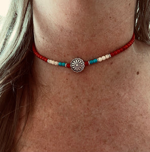 Mesa Red Necklace