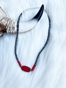The Wynona Red Necklace