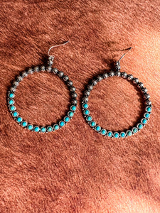 Diamond Rio Hoop Earrings