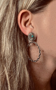 Wire Western Earrings