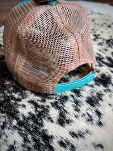 Howdy Disco Cowgirl Hat {Turquoise}