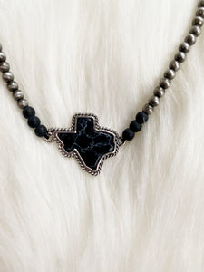 Texas Black Necklace