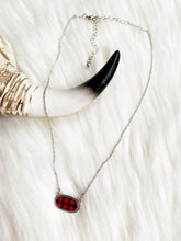 Buffalo Plaid Necklace