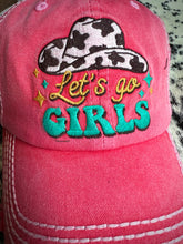 Let’s Go Girls Hat {Coral}
