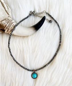 Western Navajo Pearl Necklace