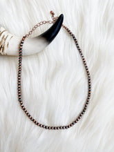 4mm Navajo Pearl Copper Necklace