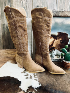 The Billie Cowboy Boots {Chestnut}