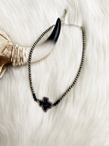 Texas Black Necklace