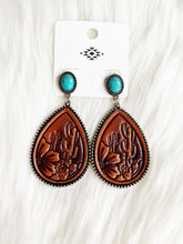 Barstow Leather Earrings