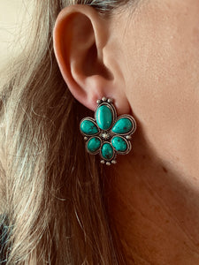 Valley Turquoise Stud Earrings